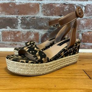 Steve Madden Ankle Strap Platform Sandals